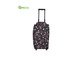 Simple Printing Material Wheeled Duffle Rolling Luggage Bag